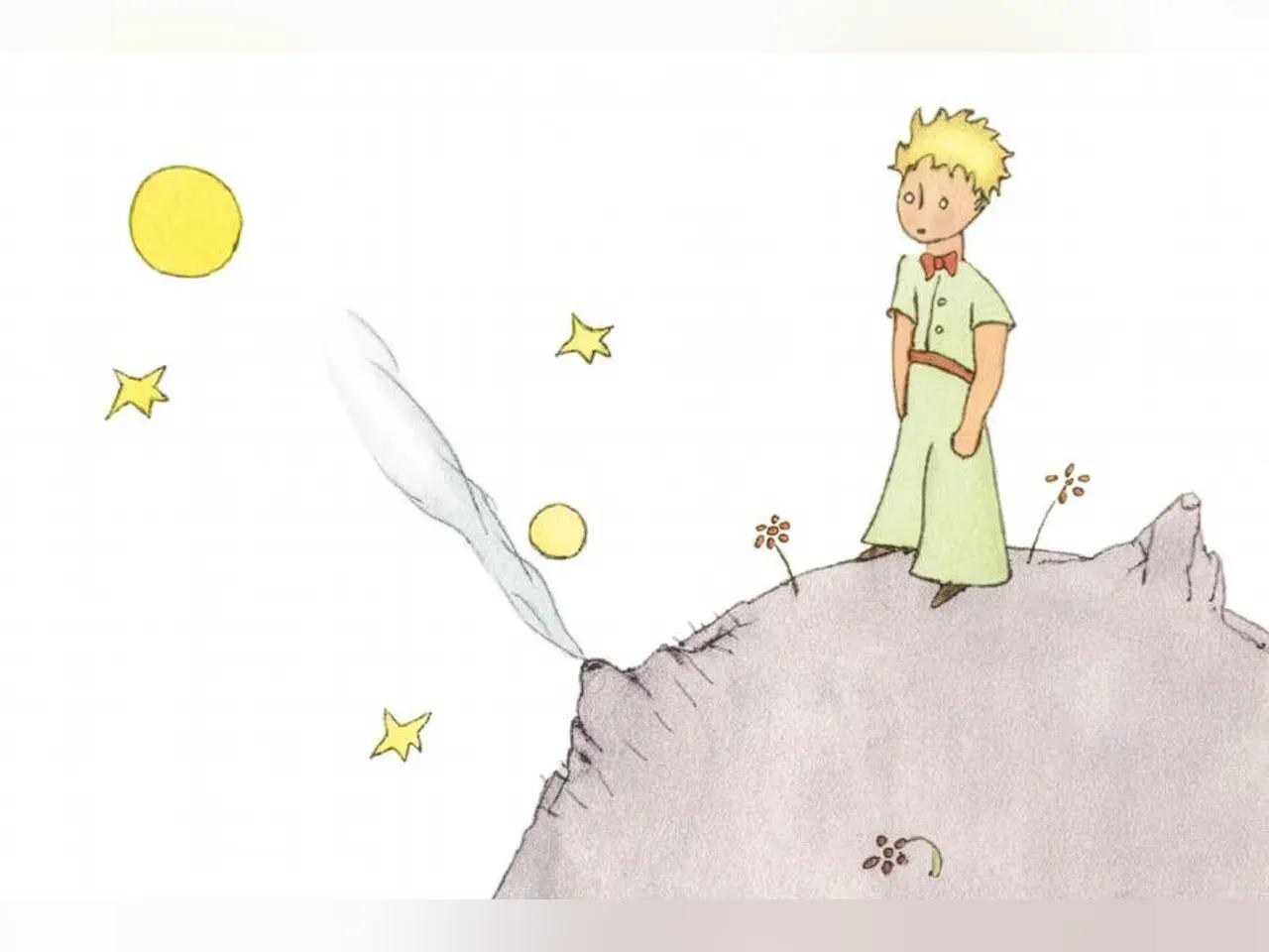 „Der kleine Prinz“ – Illustration von Antoine de Saint-Exupéry © Musikverlag Ries &amp; Erler