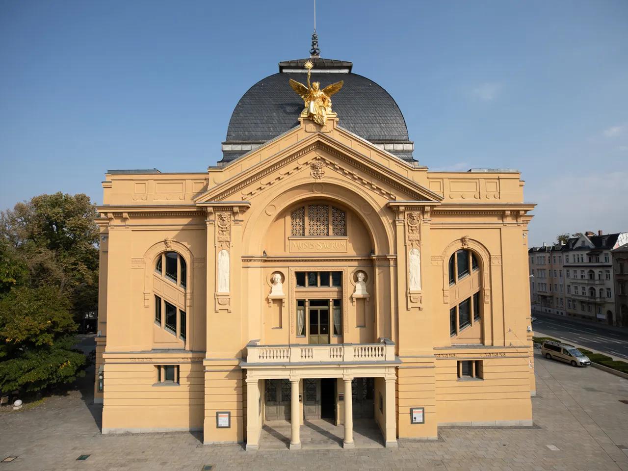Das Theater Gera im Aussenbereich